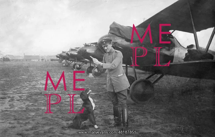 : Karl Bodenschatz as pilot in the First World War : Karl Bodenschatz as pilot in the First World War