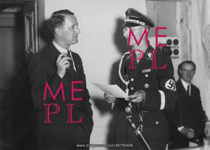 : Karl Fiehler with Tempel : Karl Fiehler with Tempel