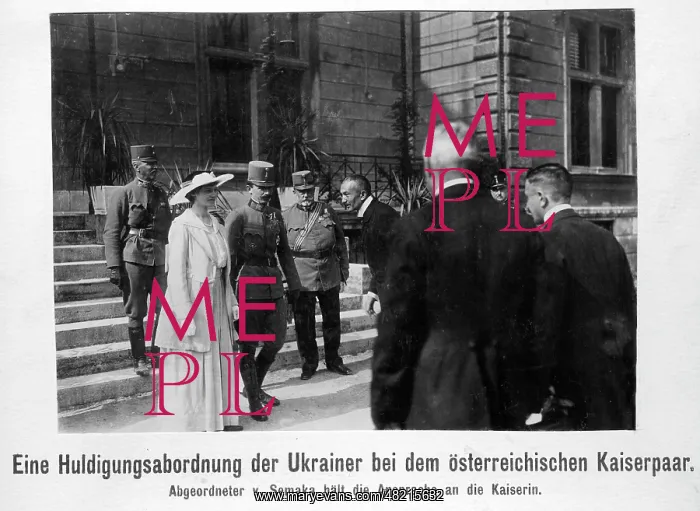  : Karl I. - emperor - Austria - Habsburg - Mit Zita - 01.01.1887-31.12.1922