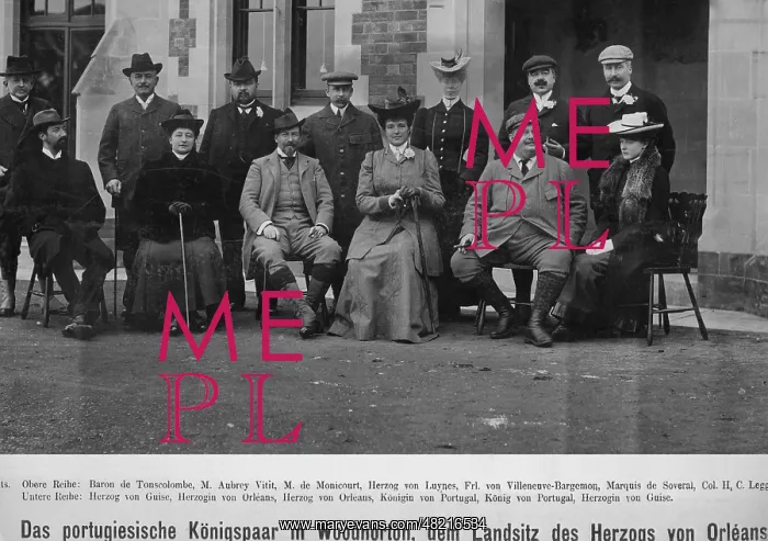 : Karl I. - king - Portugal - Gemahl von Prinzessin Amalie von Frankreich Bourbon-Orleans : Karl I. - king - Portugal - Gemahl von Prinzessin Amalie von Frankreich Bourbon-Orleans
