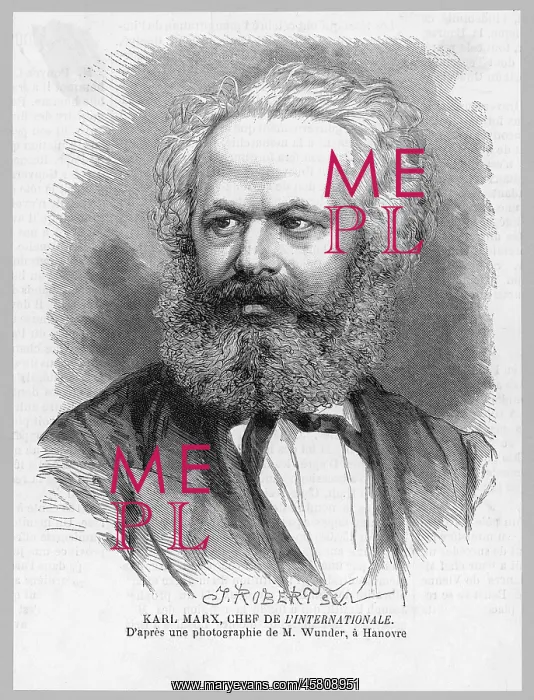 : KARL MARX German radical political thinker : KARL MARX German radical political thinker