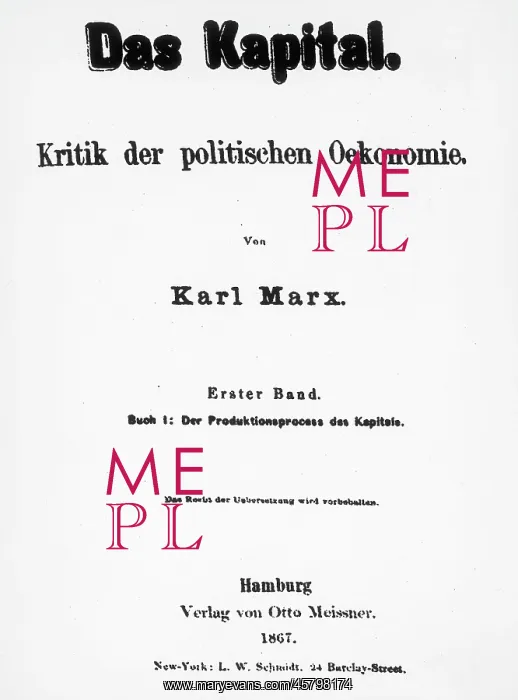  : KARL MARX / DAS KAPITAL