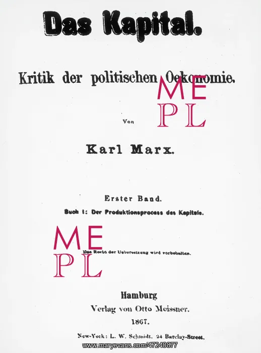 : KARL MARX / DAS KAPITAL