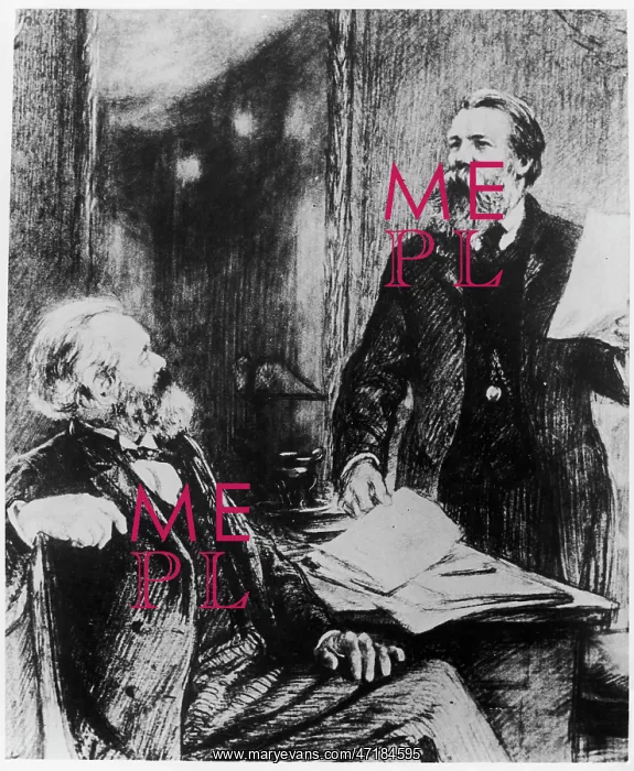 : Karl Marx with Engels