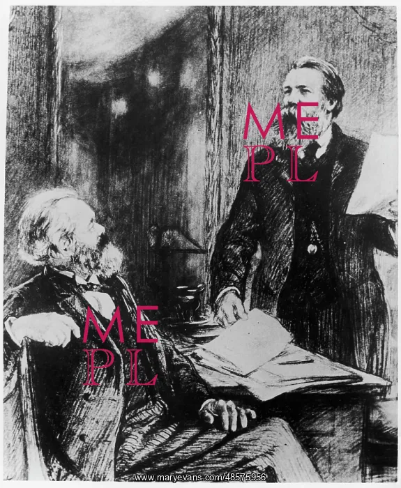  : Karl Marx with Engels
