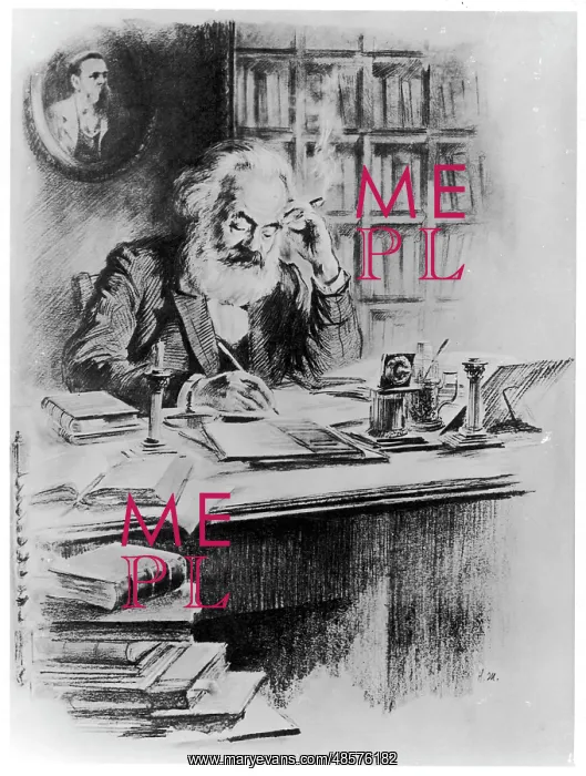  : Karl Marx in His Study