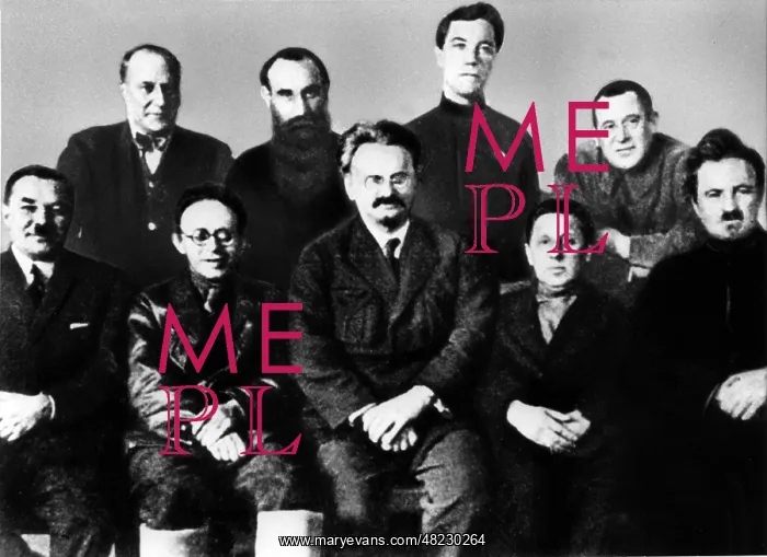 : Karl Radek with other communists, 1928 : Karl Radek with other communists, 1928