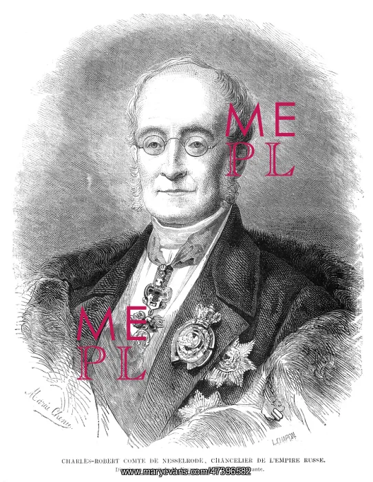 : KARL ROBERT NESSELRODE : KARL ROBERT NESSELRODE