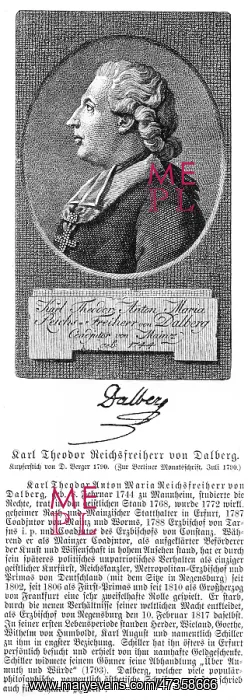 : KARL VON DALBERG - 2 : KARL VON DALBERG - 2