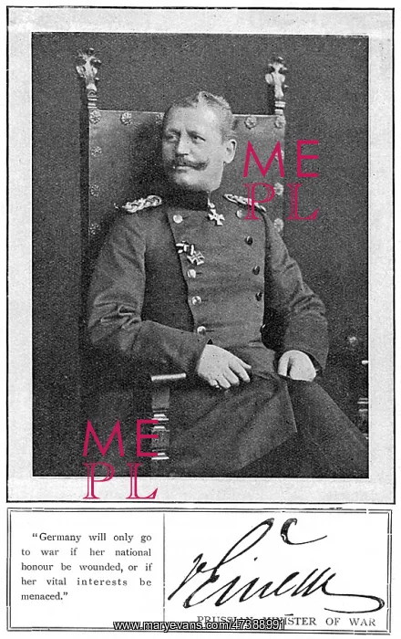 : KARL WILHELM VON EINEM : KARL WILHELM VON EINEM