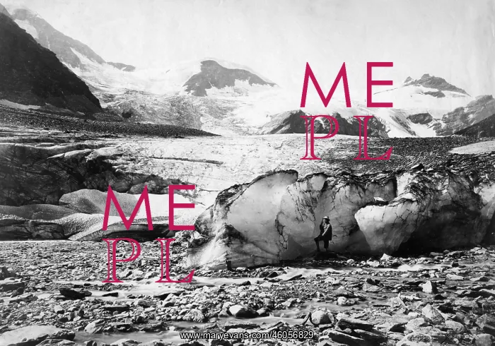  : Karlinger glacier, circa 1910