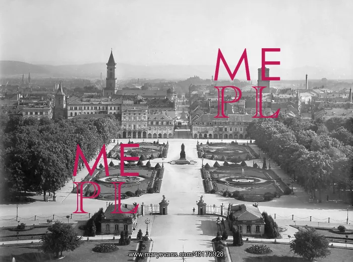 : Karlsruhe, around 1900 : Karlsruhe, around 1900