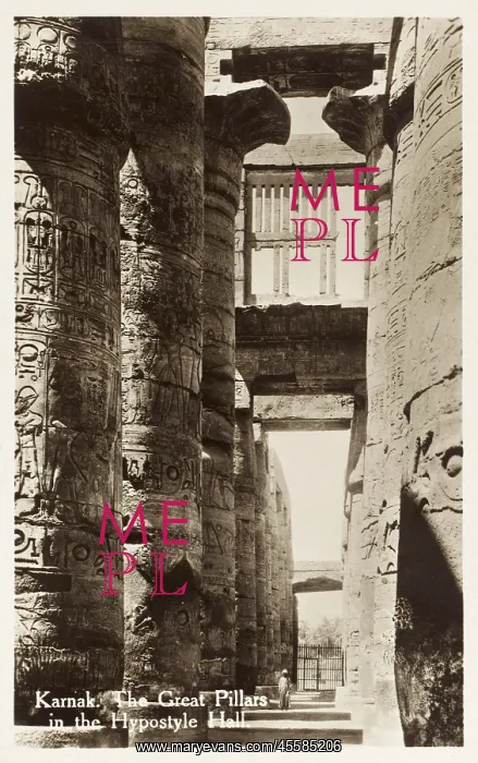  : Karnak Temple Complex, Egypt - Great Pillars, Hypostyle Hall