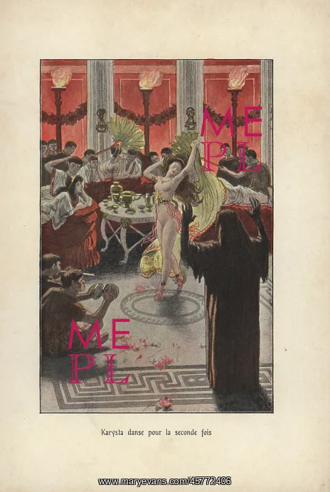 : Karysta dances to pipe and cymbal music : Karysta dances to pipe and cymbal music