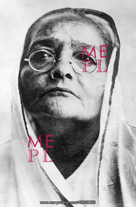 : Kasturba Gandhi, 1930 : Kasturba Gandhi, 1930