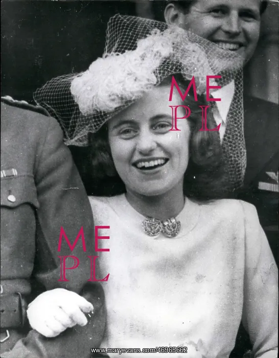: Kathleen Agnes Kennedy at her wedding : Kathleen Agnes Kennedy at her wedding