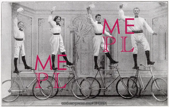 : Kaufmann Troupe of Trick-Cyclist 1901 : Kaufmann Troupe of Trick-Cyclist 1901