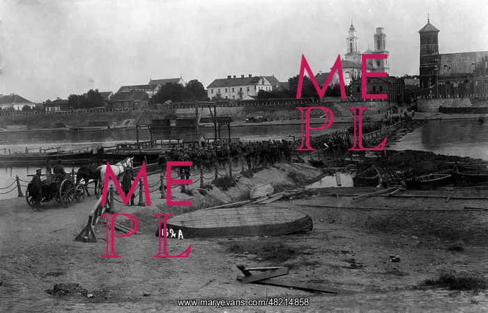 : Kaunas after it was captured by the Germans, 1915 : Kaunas after it was captured by the Germans, 1915