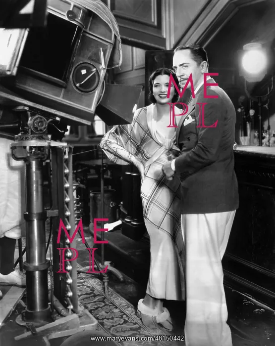 : Kay Francis and William Powell in One Way Passage, 1932 : Kay Francis and William Powell in One Way Passage, 1932
