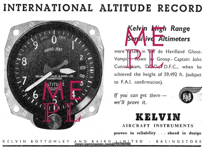 : KBB Kelvin Aircraft Instruments : KBB Kelvin Aircraft Instruments