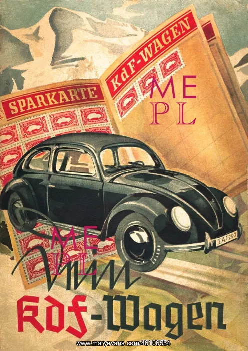 : KdF car savings booklet, 1939 : KdF car savings booklet, 1939