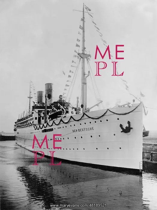 : KdF ship The German, 1934 : KdF ship The German, 1934