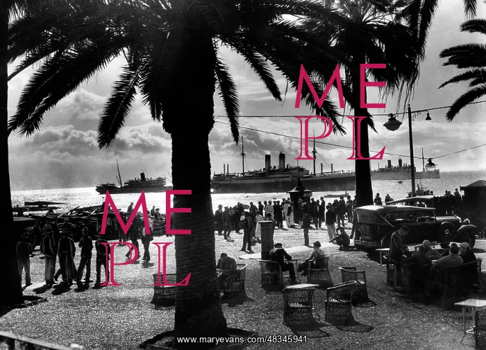 : KdF vacationers in Madeira, 1936 : KdF vacationers in Madeira, 1936