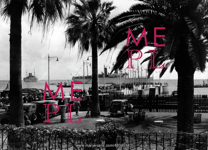 : KdF vacationers in Madeira, 1936 : KdF vacationers in Madeira, 1936