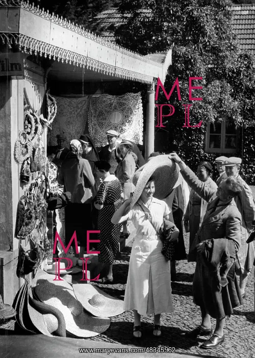 : KdF vacationers in Madeira, 1936 : KdF vacationers in Madeira, 1936