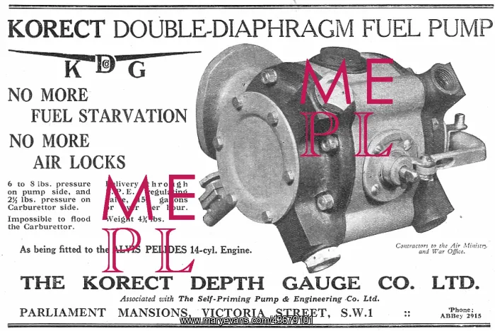 : KDG - Double Diaphragm Fuel Pump : KDG - Double Diaphragm Fuel Pump