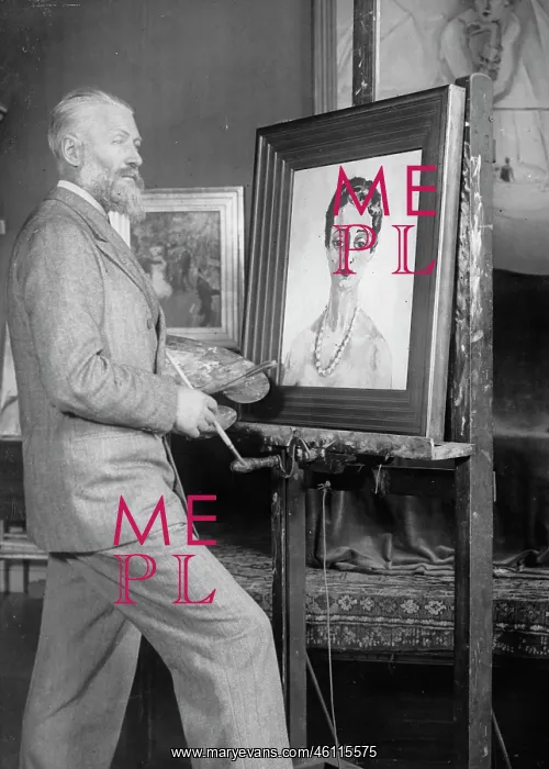 : Kees Van Dongen at work : Kees Van Dongen at work