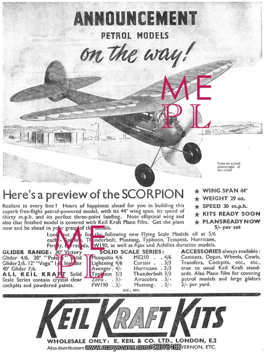 : Keil Kraft Model Aircraft Kits : Keil Kraft Model Aircraft Kits