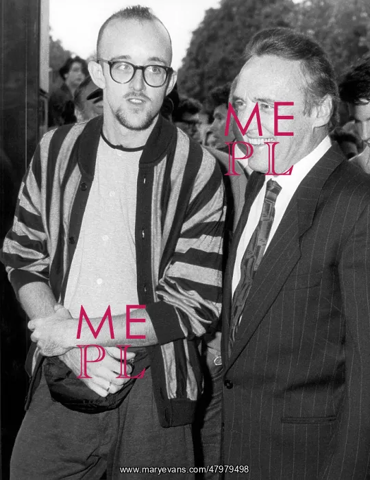 : Keith Haring and Dennis Hopper : Keith Haring and Dennis Hopper