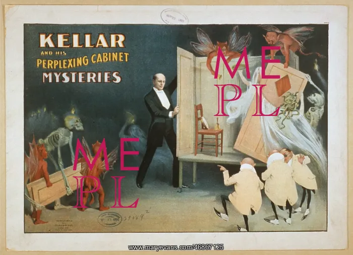 : Kellar and his perplexing cabinet mysteries : Kellar and his perplexing cabinet mysteries