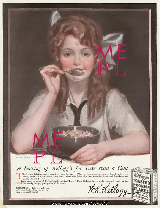 : KELLOGGS ADVERT / SAT.POST : KELLOGGS ADVERT / SAT.POST