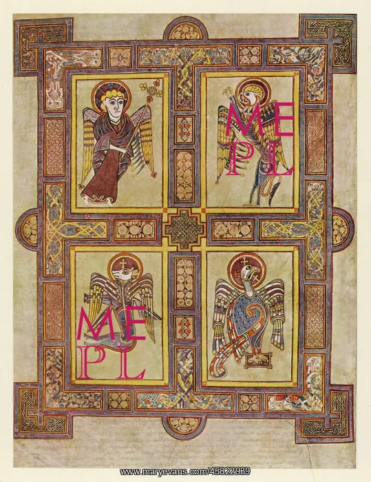 : KELLS : EVANGEL SYMBOLS : KELLS : EVANGEL SYMBOLS