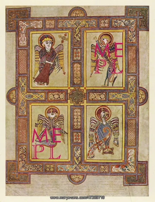 : KELLS : EVANGEL SYMBOLS : KELLS : EVANGEL SYMBOLS