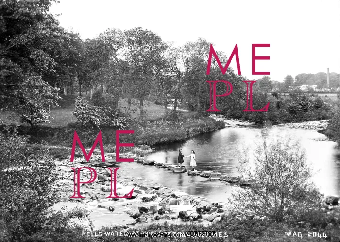 : Kells Water at the Stepping Stones : Kells Water at the Stepping Stones