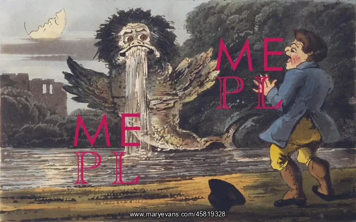 : Kelpie Scares Man - Anon : Kelpie Scares Man - Anon