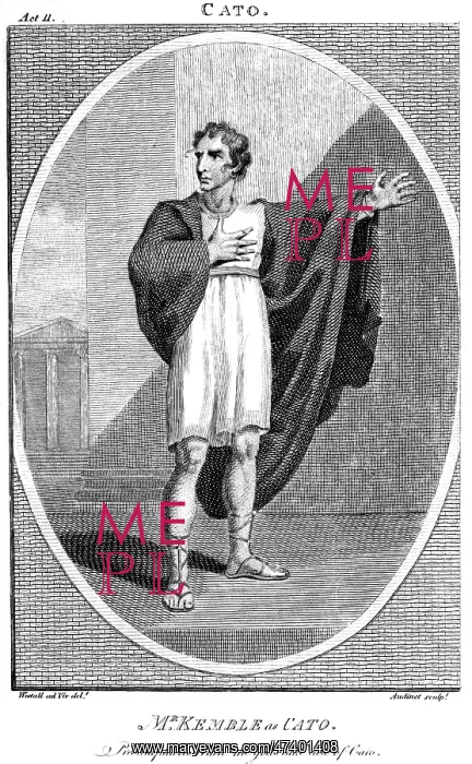 : KEMBLE AS CATO : KEMBLE AS CATO