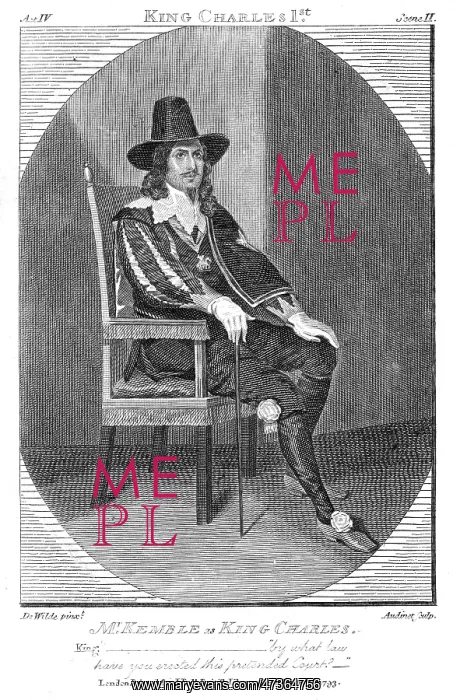: KEMBLE AS CHARLES I : KEMBLE AS CHARLES I
