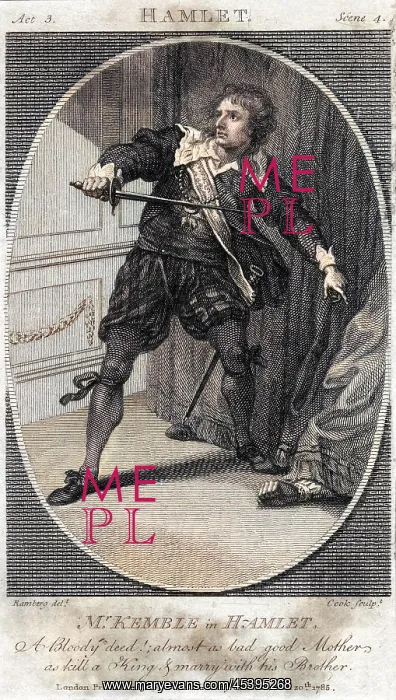 : KEMBLE AS HAMLET - 2 : KEMBLE AS HAMLET - 2