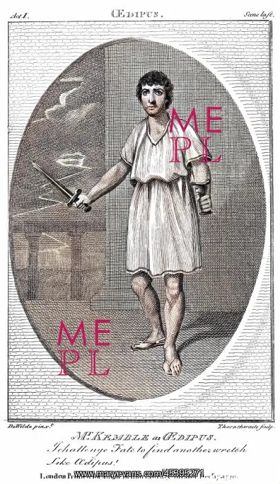 : KEMBLE AS OEDIPUS : KEMBLE AS OEDIPUS