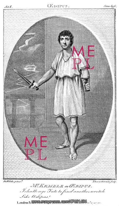 : KEMBLE AS OEDIPUS : KEMBLE AS OEDIPUS