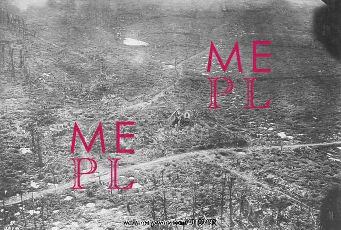 : Kemmel Village, Destroyed by the War, 1916 : Kemmel Village, Destroyed by the War, 1916