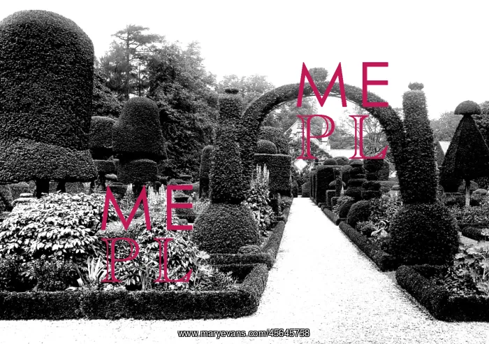  : Kendal, Levens Hall, the Gardens 1891