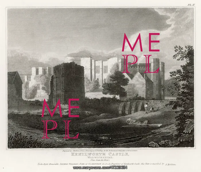 : KENILWORTH CASTLE / 1575 : KENILWORTH CASTLE / 1575