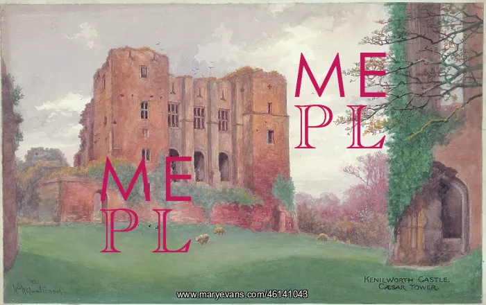 : Kenilworth Castle, Caesar Tower : Kenilworth Castle, Caesar Tower