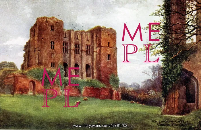 : Kenilworth Castle, Caesar Tower : Kenilworth Castle, Caesar Tower