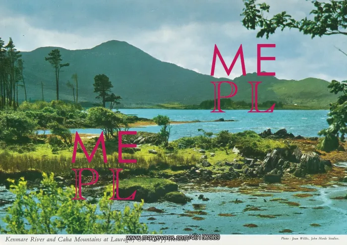: Kenmare River and Caha Mountains at Lauragh, County Kerry : Kenmare River and Caha Mountains at Lauragh, County Kerry